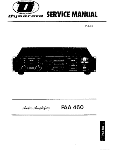 hfe_dynacord_paa_460_service_en_de