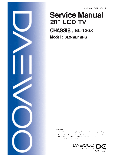 Daewoo+DLX-20J1BHS-SL130X