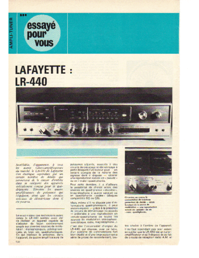 Lafayette-LR-440-Test