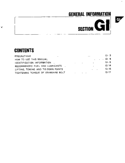 General Info