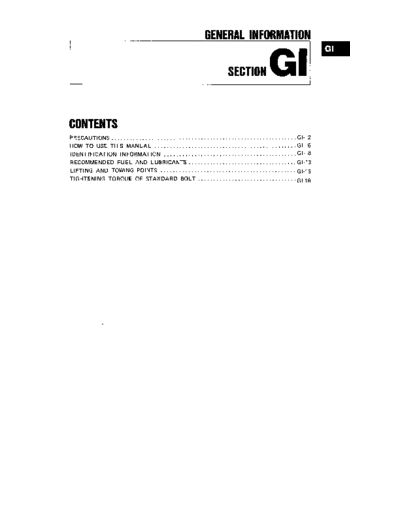 General Info