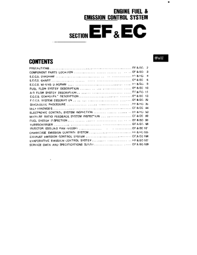 Engine Fuel & Emission