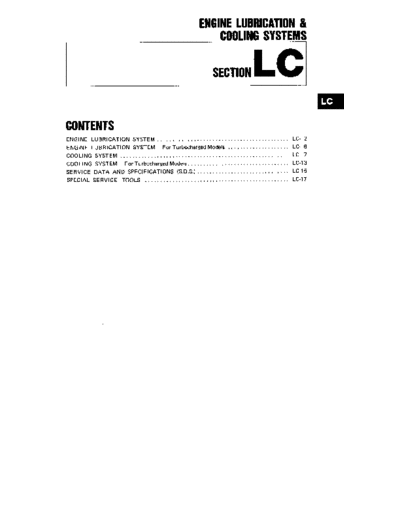 Lubrication & Cooling