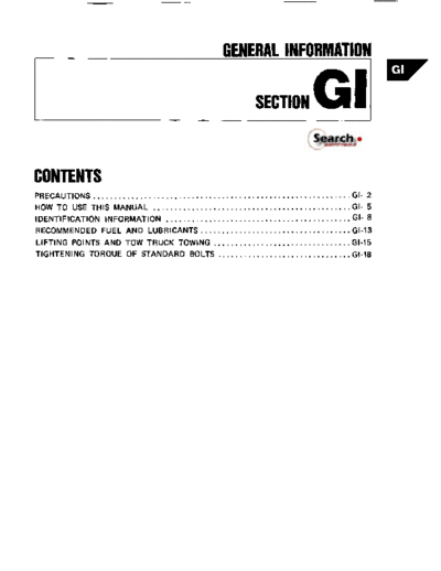 General Info