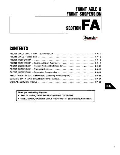 Front Axle & Front Suspension