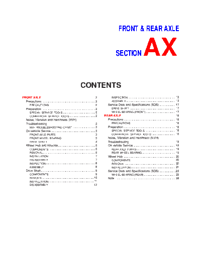 ax