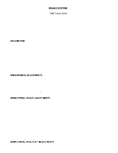 brake system