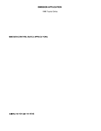 emission application