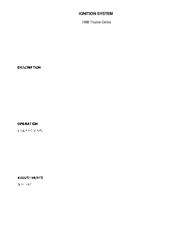ignition system
