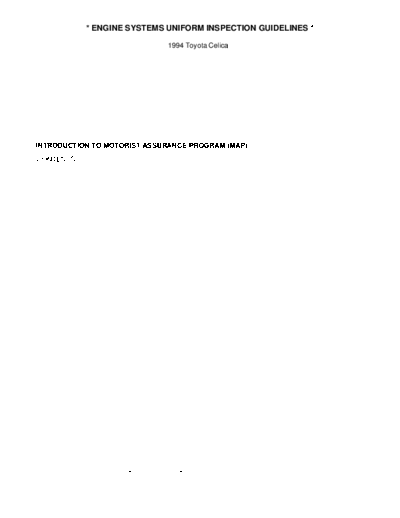 engine systems uniform inspection guidelines