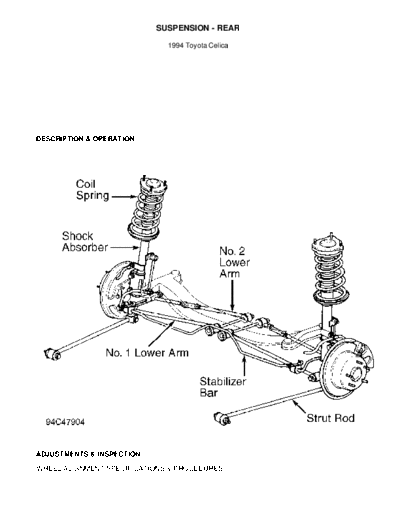 suspension rear