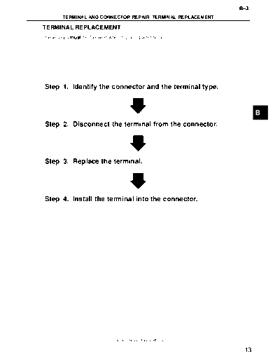 Wire Harness Repair