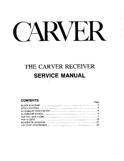 hfe_carver_mxr-130_service_full