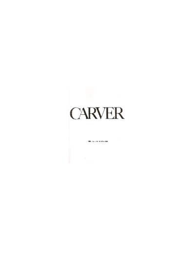 hfe_carver_4000t_schematics