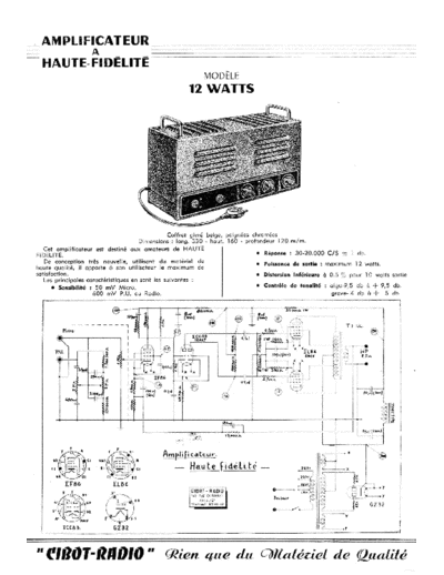 ampli 12 w hifi