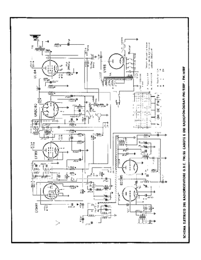 GBC FM-55 Cabote FM-55RF FM-65RF