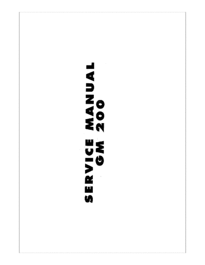 hfe_graaf_gm_200_service