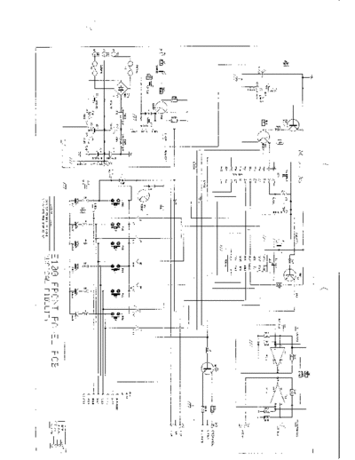 Musical Fidelity E100 front panel schematics