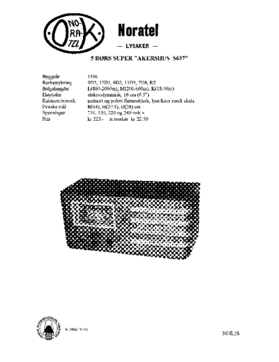NORATEL AKERSHUS-S637--5-RRS-SUPER-s