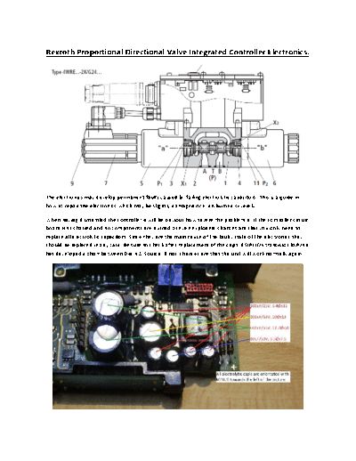 Rexroth Proportional Directional Valve Integrated Controller Electronics