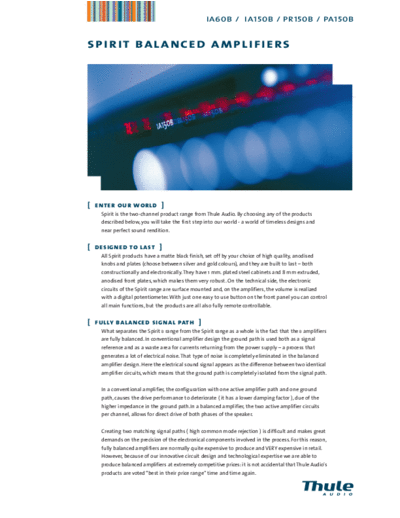 hfe_thule_audio_spirit_ia60b_ia150b_pr150b_pa150b_brochure_en