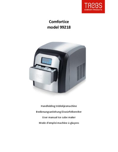 Trebs 99218 Comfortice Ice Cube Maker