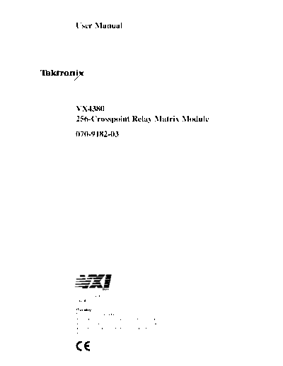 TEK VX4380 User