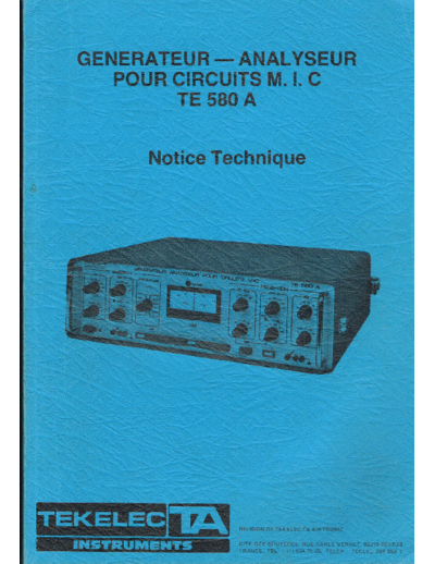 Tekelec 580A