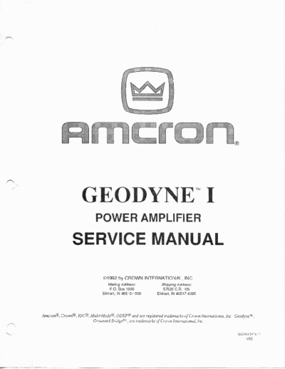GeodyneISvcManual