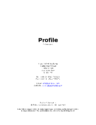 profile-schematics