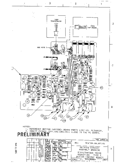 150X printed circuit decode board