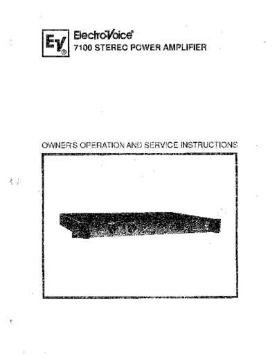 ElectroVoice-7100 pwramp