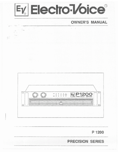 ElectroVoice-P1200 pwramp