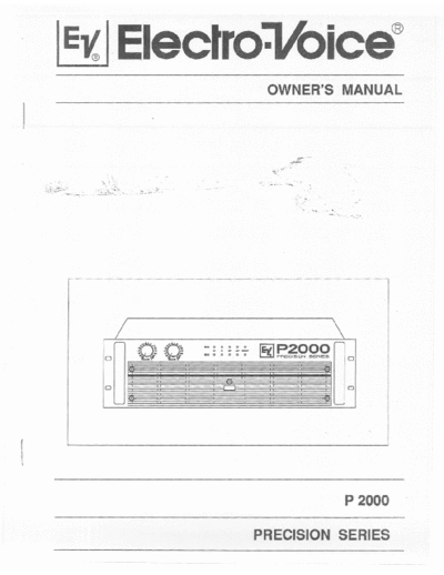 ElectroVoice-P2000 pwramp