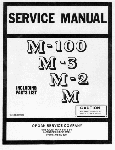 M100Mm2m3SvcMan