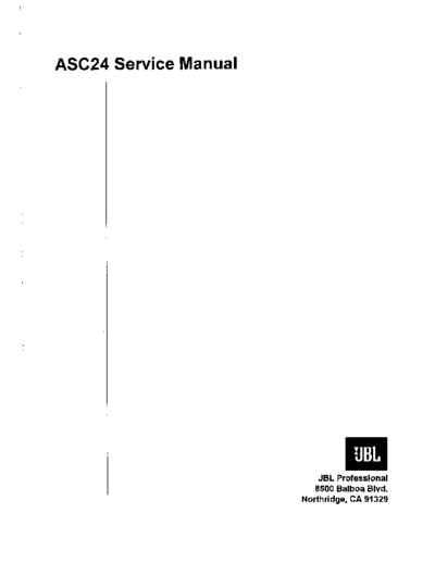 Jbl-ASC24 controler