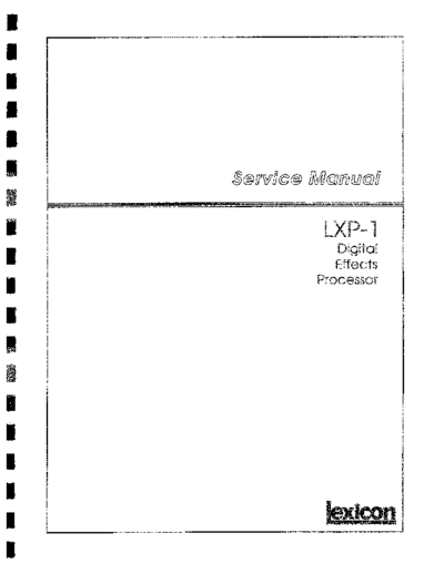 LEXLXP1Servicemanual