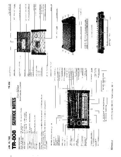 Roland TR-808 Service Manual