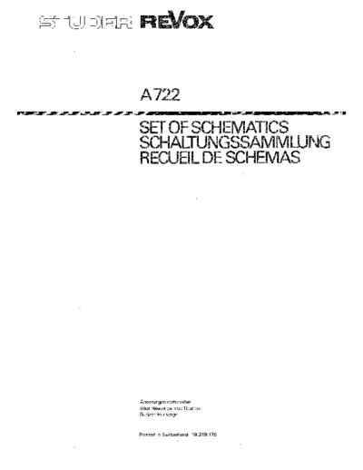 Revox_A722_Diagrams_LaterVersion