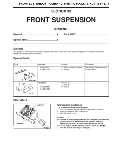 33 Front Suspension