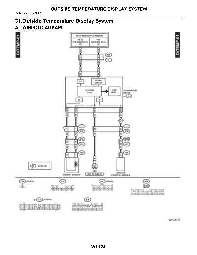 Outside Temperature Display System