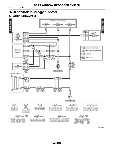 Rear Window Defogger System
