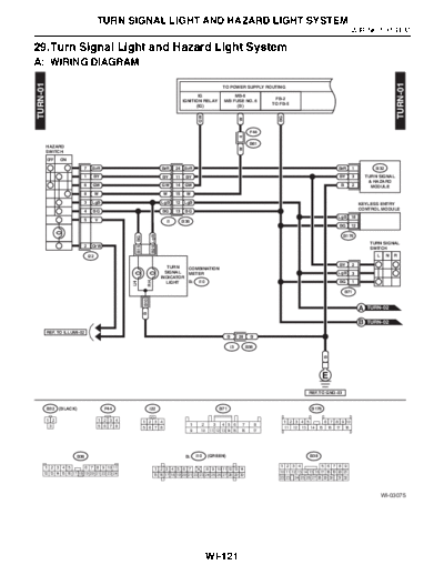 Turn Signal Light and Hazard Light System