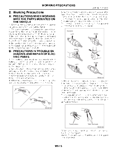 02. Working Precautions