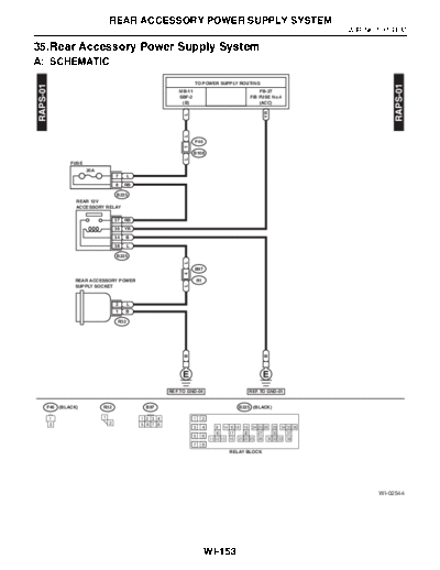 35. Rear Accessory Power Supply System