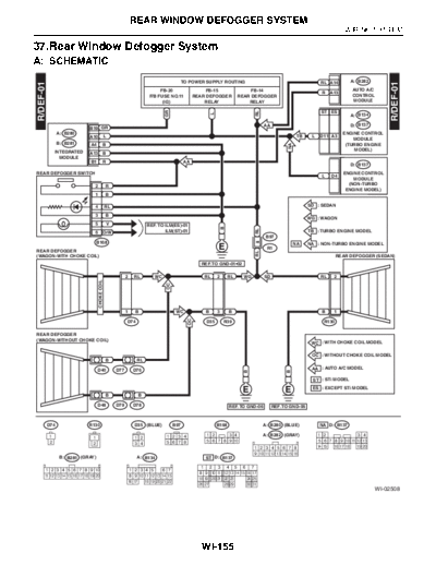 37. Rear Window Defogger System