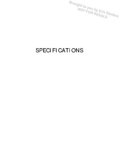 SPC Specs