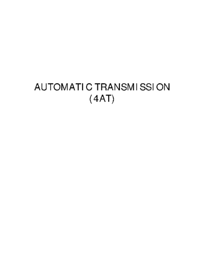 4AT Auto Trans
