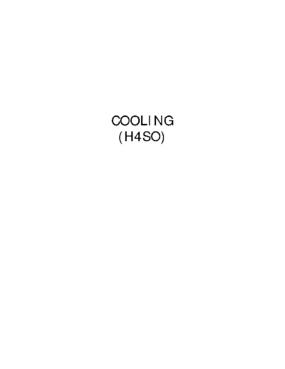 CO(H4SO) Cooling
