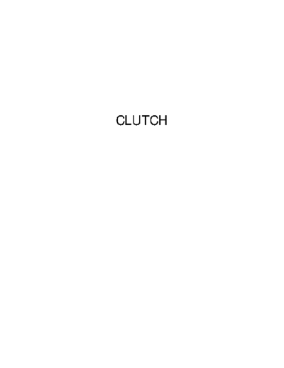 CL Clutch